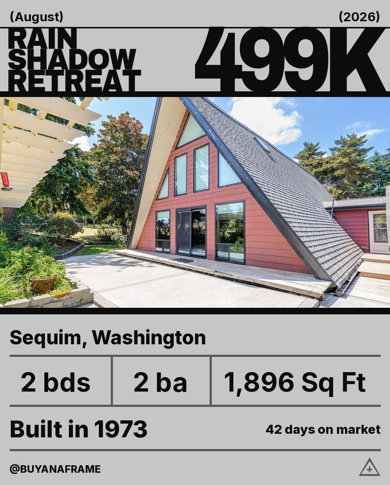 Sequim sits in the rain shadow of the Olympic Mountains, which is a technical way of saying it is the driest place in we