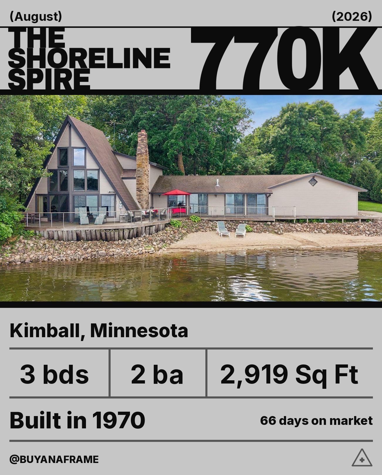 Kimball sits about twenty minutes south of St. Cloud, which puts School Section Lake inside weekend range of the Twin Ci